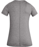UNDER ARMOUR WOMEN'S HEATGEAR T SHIRT- GREY - Under-Armour-Womens-HeatGear-T-Shirt-Grey-Back-178417-min