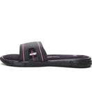 UNDER ARMOUR WOMEN'S UA IGNITE VIII SANDALS - BLACK/PINK - Under-Armour-Womens-UA-Ignite-VIII-Sandals-Black-Pink-Side-One-1287319-006-min