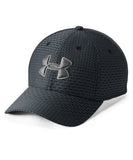 UNDER ARMOUR MEN'S PRINTED BLITZING 3.0 CAP - BLACK - Under-Armour-mens-Printed-Blitzing-3.0-Cap-Black-Front-178088