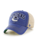 VANCOUVER CANUCKS 47 BRAND MEN'S NHL TUSCALOOSA CLEAN UP CAP - VANCOUVER-CANUCKS-47-BRAND-MEN_S-NHL-TUSCALOOSA-CLEAN-UP-CAP-FRONT
