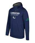 VANCOUVER CANUCKS ADIDAS AUTHENTIC PRO PLAYER HOODIE - Vancouver-Canucks-Adidas-Mens-Authentic-Pro-Player-Hoodie-Front