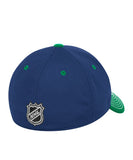 VANCOUVER CANUCKS ADIDAS SR LOCKER ROOM STRUCTURED FLEX HAT - Vancouver-Canucks-Adidas-Mens-Locker-Room-Structured-Flex-Hat-Back