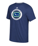 VANCOUVER CANUCKS ADIDAS MEN'S PRACTICE GRAPHIC T SHIRT - Vancouver-Canucks-Adidas-Mens-Practice-Graphic-T-Shirt-Front