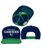 VANCOUVER CANUCKS RETRO FLATBRIM JR SNAPBACK HAT - Vancouver-Canucks-Retro-Flatbrim-Snapback-Hat-All-min