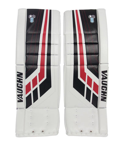 VAUGHN VELOCITY VE8 PRO SR GOALIE PADS - Vaughn-Velocity-VE8-SR-Goalie-Pads-Front-min