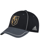 VEGAS GOLDEN KNIGHTS ADIDAS MEN'S 2018 NHL STRUCTURED DRAFT HAT - Vegas-Golden-Knights-Adidas-Mens-Structured-Draft-Cap-Front