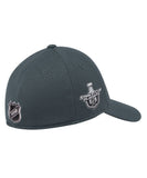 VEGAS GOLDEN KNIGHTS ADIDAS OFFICIAL 2018 NHL PLAYOFFS CAP - Vegas-Golden-Knights-Playoff-Hat-Back