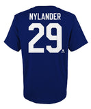 WILLIAM NYLANDER TORONTO MAPLE ELAFS JUNIOR PLAYER T SHIRT - Wiliam-Nylander-Toronto-Maple-Leafs-Junior-Player-T-Shirt-Back-min
