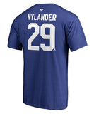 WILLIAM NYLANDER TORONTO MAPLE LEAFS FANATICS MEN'S NAME AND NUMBER T SHIRT - William-Nylander-Toronto-Maple-Leafs-Fanatics-name-Number-Shirt-Back