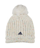 WINNIPEG JETS ADIDAS WOMEN'S POM BEANIE - Winnipeg-Jets-Adidas-Womens-Beanie-With-Pom-Back