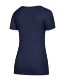 WINNIPEG JETS ADIDAS WOMEN'S VNECK T SHIRT - Winnipeg-Jets-Adidas-Womens-Dassler-T-Shirt-Back