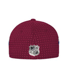 ADIDAS COLORADO AVALANCHE 2017 STRUCTURED FLEX MEN'S DRAFT HAT - adidas_2017_draft_cap_cav_a_01
