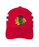 ADIDAS CHICAGO BLACKHAWKS 2017 STRUCTURED FLEX MEN'S DRAFT HAT - adidas_2017_draft_cap_cbh_a