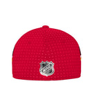 ADIDAS CALGARY FLAMES 2017 STRUCTURED FLEX MEN'S DRAFT HAT - adidas_2017_draft_cap_cfl_a_01