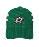 ADIDAS DALLAS STARS 2017 STRUCTURED FLEX MEN'S DRAFT HAT - adidas_2017_draft_cap_dst_a