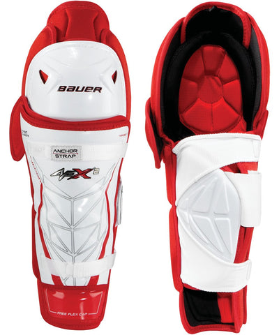 BAUER VAPOR APX2 JR HOCKEY SHIN GUARDS - bauer_2014_apx2_shin_e8186683-c879-410a-a52a-4c48a72a294c