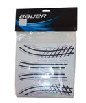 BAUER GOALIE MASK STICKERS STRIPES - bauer_2015_goalie_helmet_stickers_black_c8d3c016-cb0b-452c-9bf4-a3f620387645