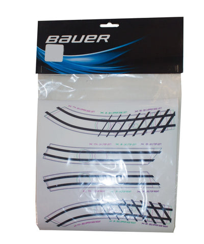 BAUER GOALIE MASK STICKERS STRIPES - bauer_2015_goalie_helmet_stickers_black_c8d3c016-cb0b-452c-9bf4-a3f620387645