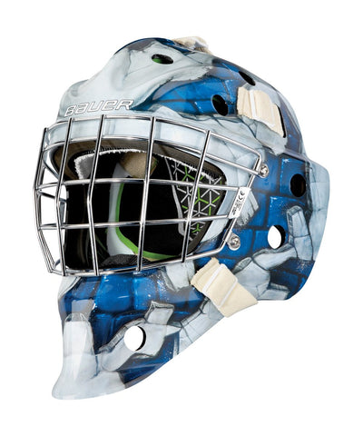 BAUER NME 4 JUNIOR GOALIE MASK WALL BLUE - bauer_2017_nme4_mask_wall_blue_b70553d5-73a6-4f3b-97a7-66a5e9240d32