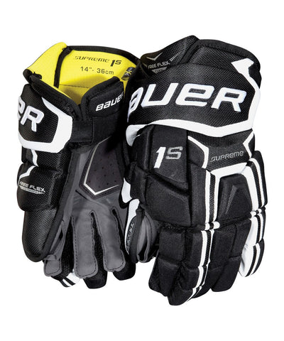 BAUER SUPREME 1S JR HOCKEY GLOVES - bauer_2017_supreme_1s_gloves_black_0adf1c54-63c9-43fc-b725-524c1e4a4dbd