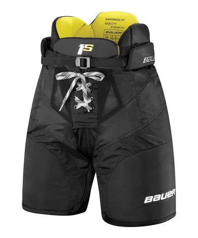 BAUER SUPREME 1S YOUTH HOCKEY PANTS - bauer_2017_supreme_1s_pants_black_yth_6043cf1c-00c8-48b5-9d45-ce819b537a65