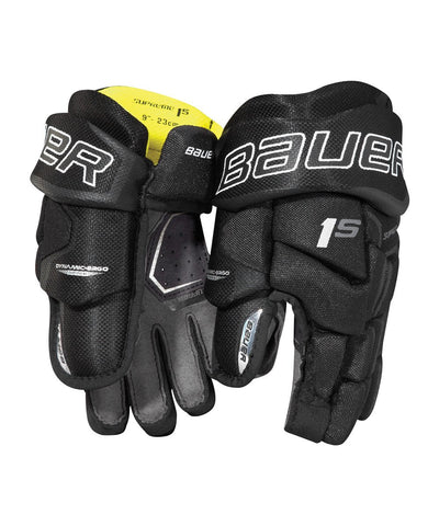 BAUER SUPREME 1S YTH HOCKEY GLOVES - bauer_2017_supreme_1s_yth_gloves_black_e5a3db96-1129-4072-9e7f-4dcede8cb290