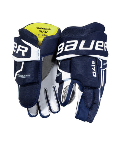 BAUER SUPREME S170 YOUTH HOCKEY GLOVES - bauer_2017_supreme_s170_yth_gloves_navy_7838c9c4-8b88-484e-a139-fd7ae65ee5f9