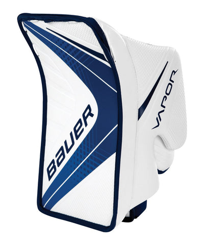 BAUER VAPOR X900 SENIOR GOALIE BLOCKER - bauer_2017_vapor_x900_blocker_front_nvwh