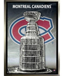 FRAMEWORTH CANVAS MONTREAL CANADIENS STANLEY CUP - frameworth_2014_canvas_montreal_cup_127792