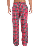 JOE BOXER CHICAGO BLACKHAWKS FLANNEL LOUNGE PANTS - joeboxer_2016_flannel_pj_cbh_front_01