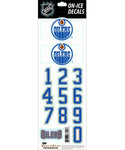 NHL EDMONTON OILERS HOCKEY HELMET STICKERS - nhl_helmet_stickers_edmonton