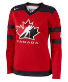 NIKE TEAM CANADA 2016 WOMEN'S RED JERSEY - nike_2016_team_canada_jersey_red_w_front_f2abe198-bb15-4fdf-ac55-568fb39b0600