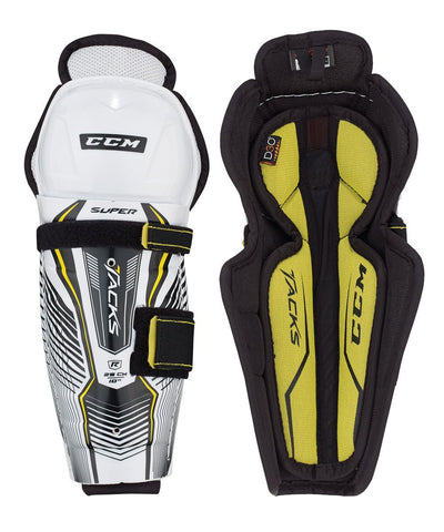 CCM SUPER TACKS YTH HOCKEY SHIN GUARDS - sgsptk_ccm_2017_super_tacks_shin_yth