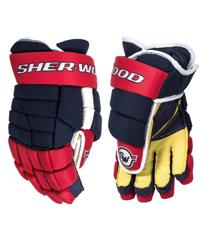 SHER-WOOD BPM 120 SR HOCKEY GLOVES - sherwood_2015_bpm120_gloves_red_black_2fa100bd-fcb2-4830-8396-1098a02f8234