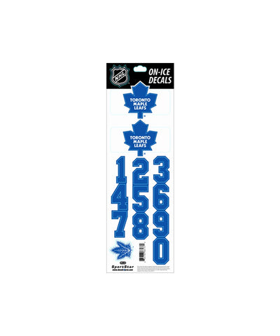 TORONTO MAPLE LEAFS NHL HELMET DECALS - sidelines_2010_helmet_stickers_leafs