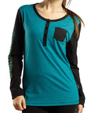 GONGSHOW HEART ON YOUR SLEEVE WOMEN'S LS SHIRT - w702_gongshow_2016_shirt_front_cdf7f584-e9d7-49e8-920a-e75b4e0d29cd